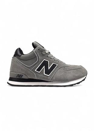New balance 574 classic grey fur. артикул kss-1056-5