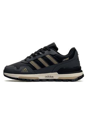 Чоловічі кросівки adidas zx 700 cordura grey black brown