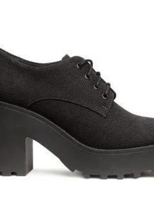 Туфли на платформе h&amp;m.