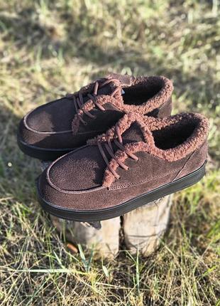 Трендовые легкие тепленькие ботиночки