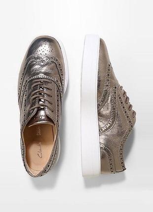 Жіночі броги-снікерси clarks hero brogue з  шкіри 38 розмір