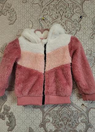 Кофта для девочка теплища 110 см