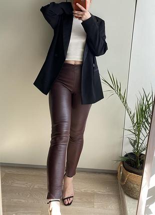 Штаны balenciaga оригинал кожа