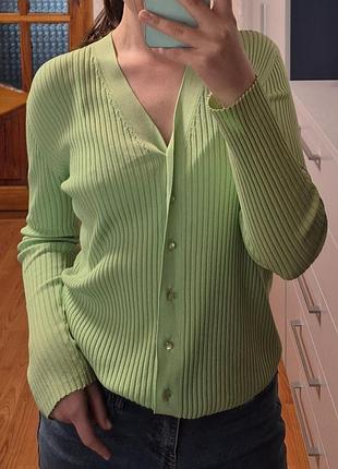 Лаймовый кардиган tcm | л