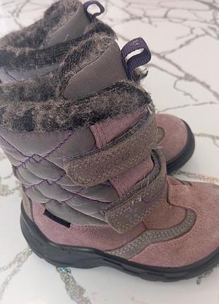 Детские зимние ботинкиecco 23р. (14 см) - 500 грн