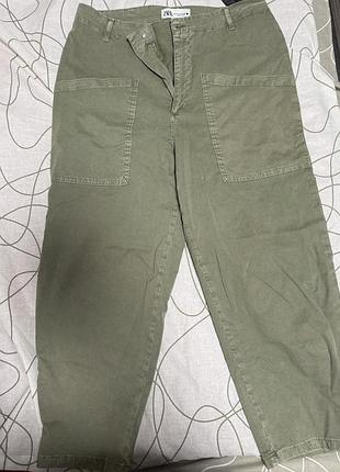 Zara джинси мом