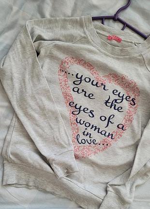 Серый свитшот