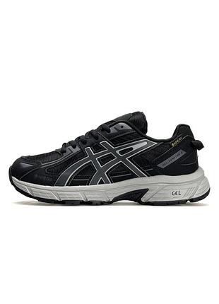 Мужские кроссовки asics gel-venture 6974x black grey