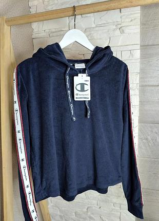 Оригінальний жіночий худі кофта з лампами champion custom fit m