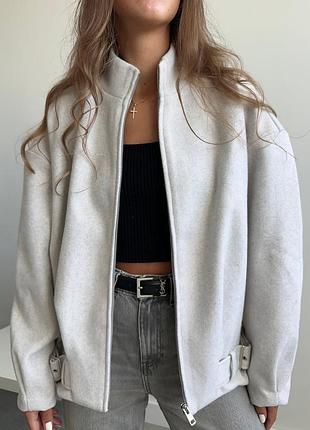 Куртка бомбер від zara, пальто