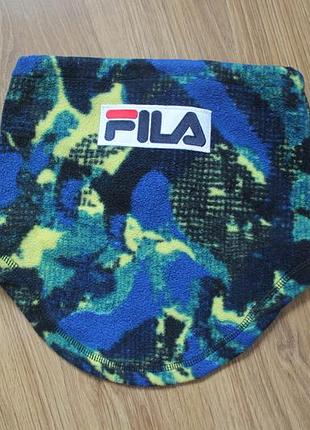 Флисовый унисекс шарф бафф горловик foulard fila per donna