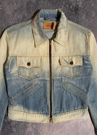 Джинсовий піджак джинсівка чоловіча levi’s оригінал l 3