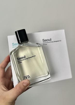 Чоловіча туалетна вода zara seoul winter 100 ml нові розпаковані