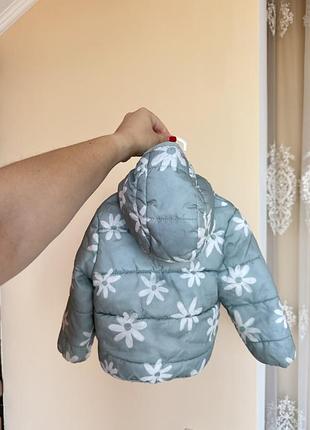 Куртка осіння 74 розмір fox & bunny  для дівчинки