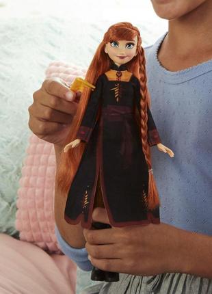 Кукла анна anna frozen волшебная прическа2 фото