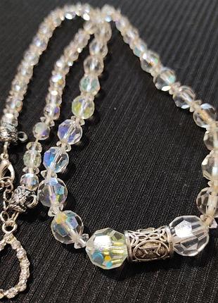 Намисто з чеського скла