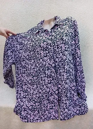 Блуза,большой размер,р58-60🖤💜🖤💜