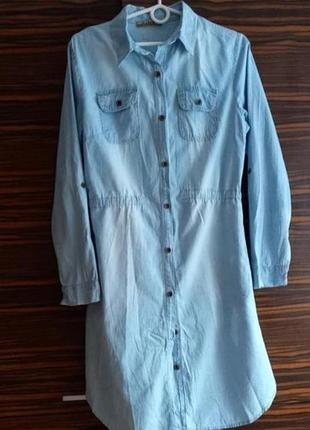 Сукня-сорочка котонова