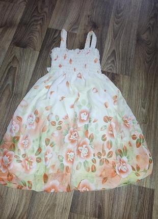 Б.у сукня нарядна дівчинці 2