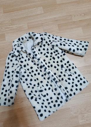 Шубка, тедик, леопардовая трендовая