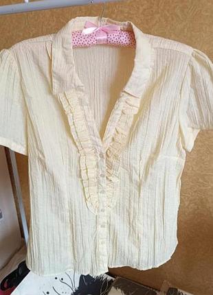 Брендова блузка жатка 🫟топ пропозиції