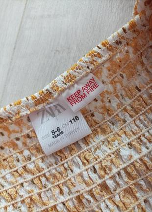 Сарафан від zara на 5-6років 5