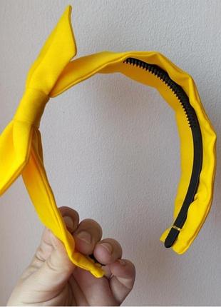 Обруч солоха желтый