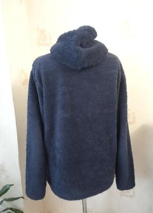 Теплая кенгурушка, флис, мех, худи 3