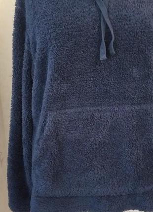 Теплая кенгурушка, флис, мех, худи 2