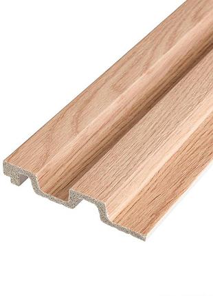 Рейка декоративная ps бук 2900х120х20мм sw-00002145-