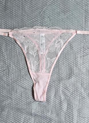 Трусы женские, стринги с кружевом