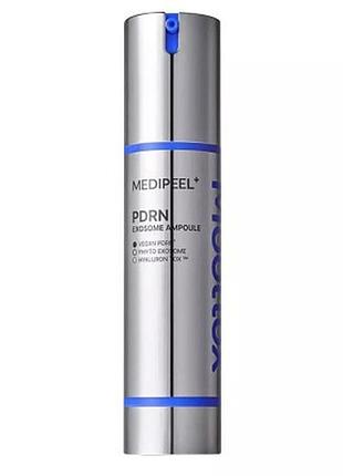 Сыворотка с полинуклеотидами и фитоэкзосомами для регенерации кожи medi-peel moooltox pdrn exosome ampoule, 50