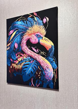 Картина «фламінго»