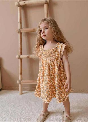 Сарафан від zara на 5-6років