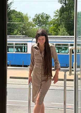 Сукня міді zara