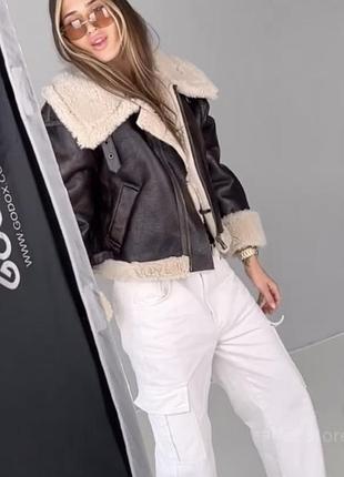 Трендовая дубленка