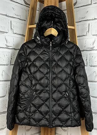 Женский пуховик ralph lauren черный размер м