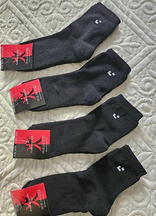 Чоловічі шкарпетки "milano" махра cotton