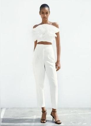 Брюки высокая посадка