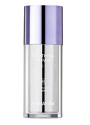 Тонізуюча та оновлююча сироватка з бакучіолом dermafirm soothing repair toning serum r4
