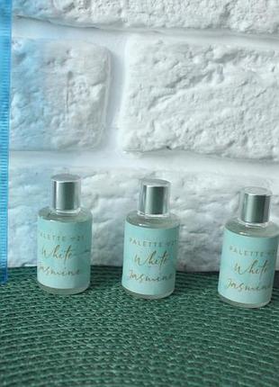 Духи "palette #21 white jasmine" с ароматом белого жасмина. лот 3 шт