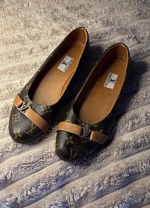 Балетки louis vuitton