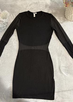 Меленьке чорне плаття - тунічка розмір 36