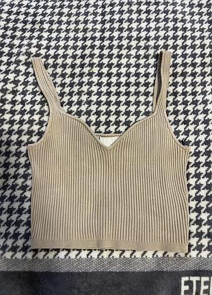 Топ бежевий s