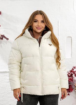 Теплый женский пуховик