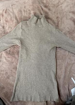 Кофта/гольф сірого кольору