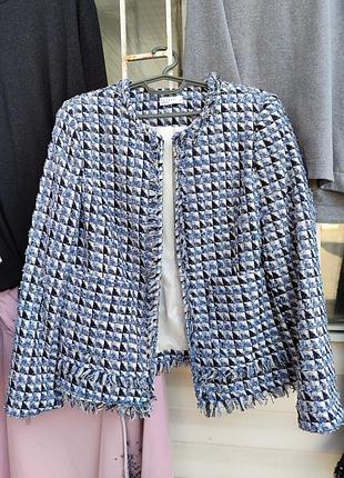 Крутой твидовый пиджак