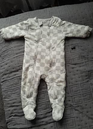 Человечек теплый. на 6-9мес. next