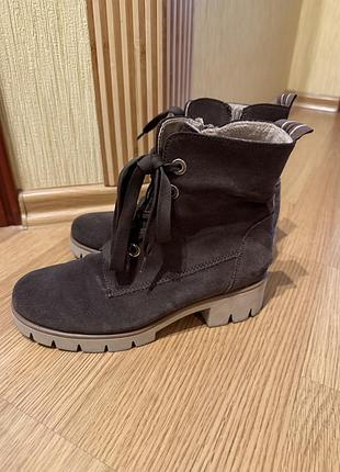 Сапоги gabor geox р.36-37 шоколад хит сезона