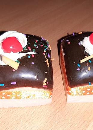 Сквиш антистресс пирожное на магните ароматизированное внимательно читайте условия пересылки!